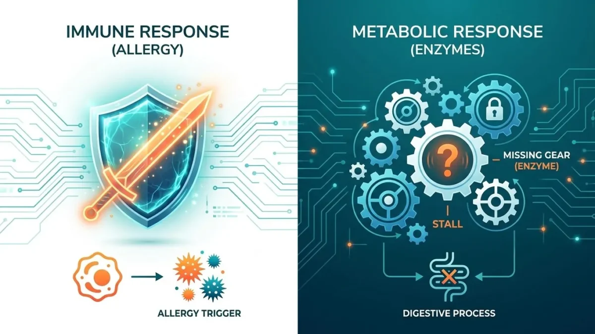 The Difference Between Food Allergy and Intolerance Biology Explained