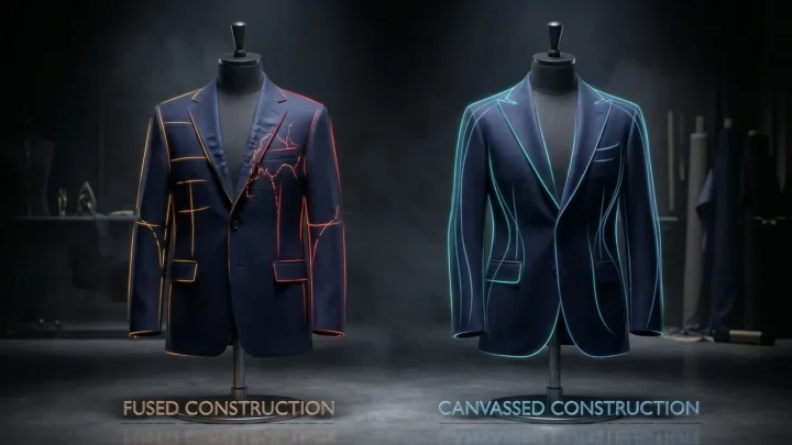 The Difference Between Full Canvas and Half Canvas Suit Jackets
