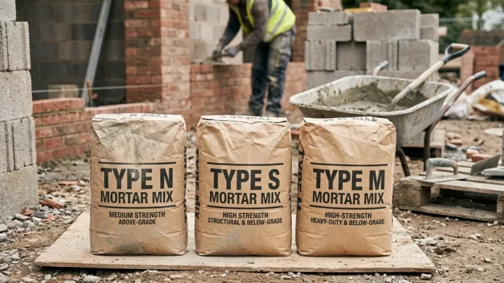 The Difference Between Type N and Type S Mortar in Masonry Work