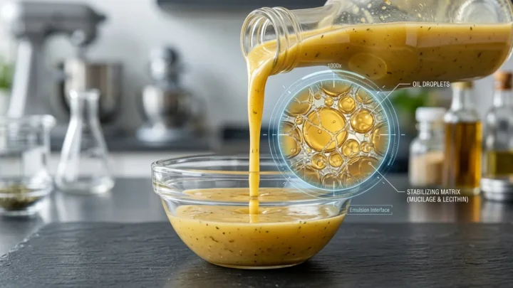 How Do Emulsifiers Work in Salad Dressing to Prevent Separation?