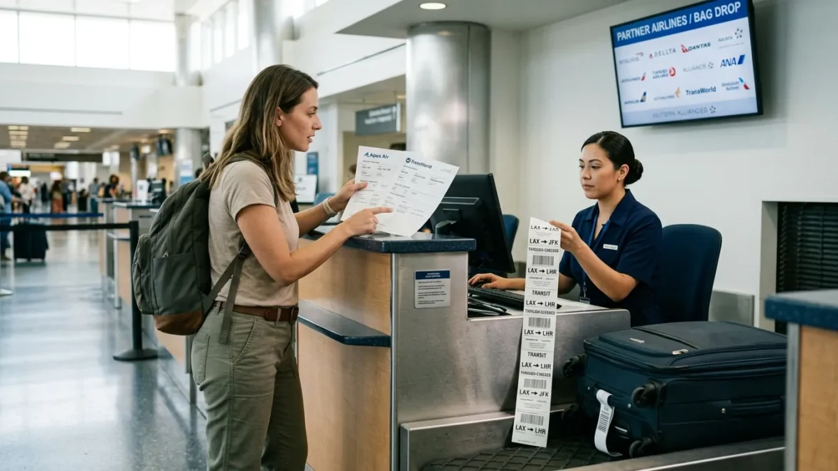 How Interline Baggage Agreements Work Across Separate Tickets