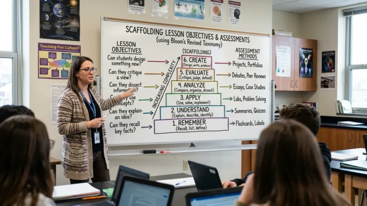 How to Use Bloom's Taxonomy in Lesson Planning for Objectives and Assessments