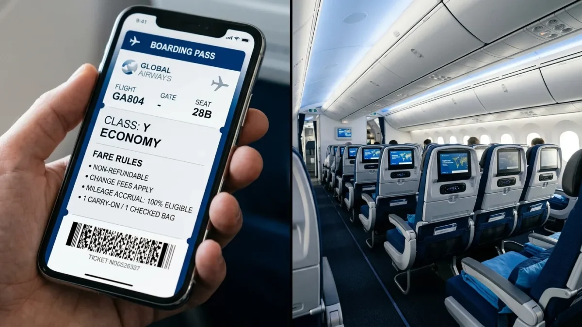 What Do Airline Fare Class Letters Mean for Flights and Miles