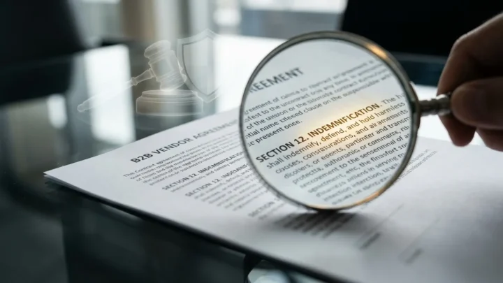 What Does Indemnification Mean in a Vendor Contract? A Guide for Small Businesses