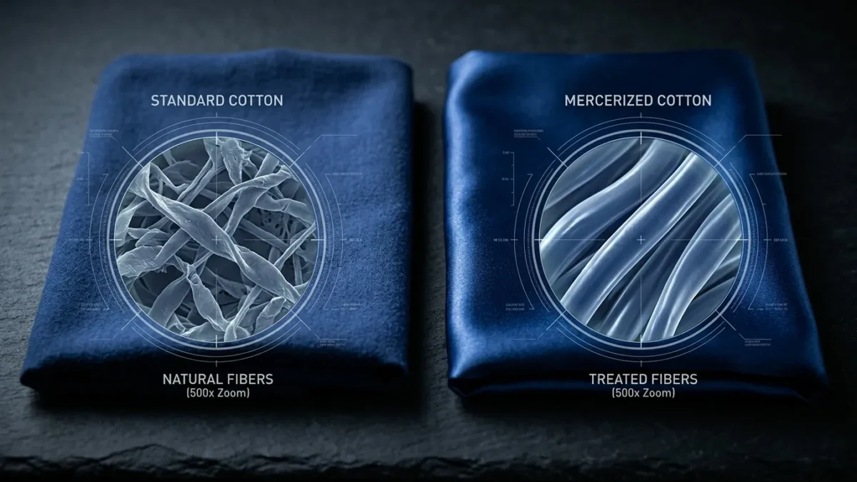 What Is the Mercerized Cotton Process and How It Changes Fabric