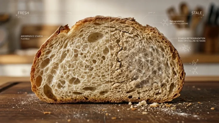 What Is Starch Retrogradation in Bread and Pasta?