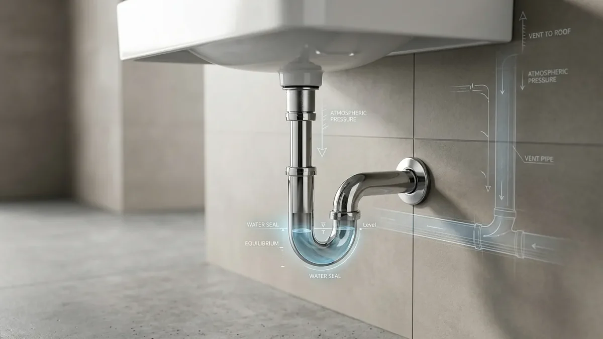 Why Do Plumbing Fixtures Need Vents? How Stacks Protect P-Traps